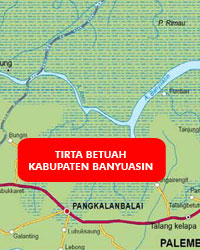 Peta Mitra TIRTA BETUAH, KABUPATEN BANYUASIN